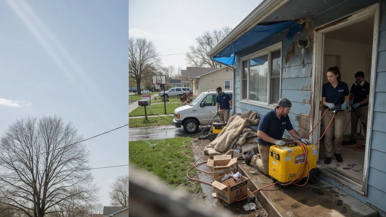 Basement Flood Cleanup in Linthicum Heights, MD near me